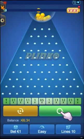 Spielen Sie Plinko kostenlos und um echtes Geld.